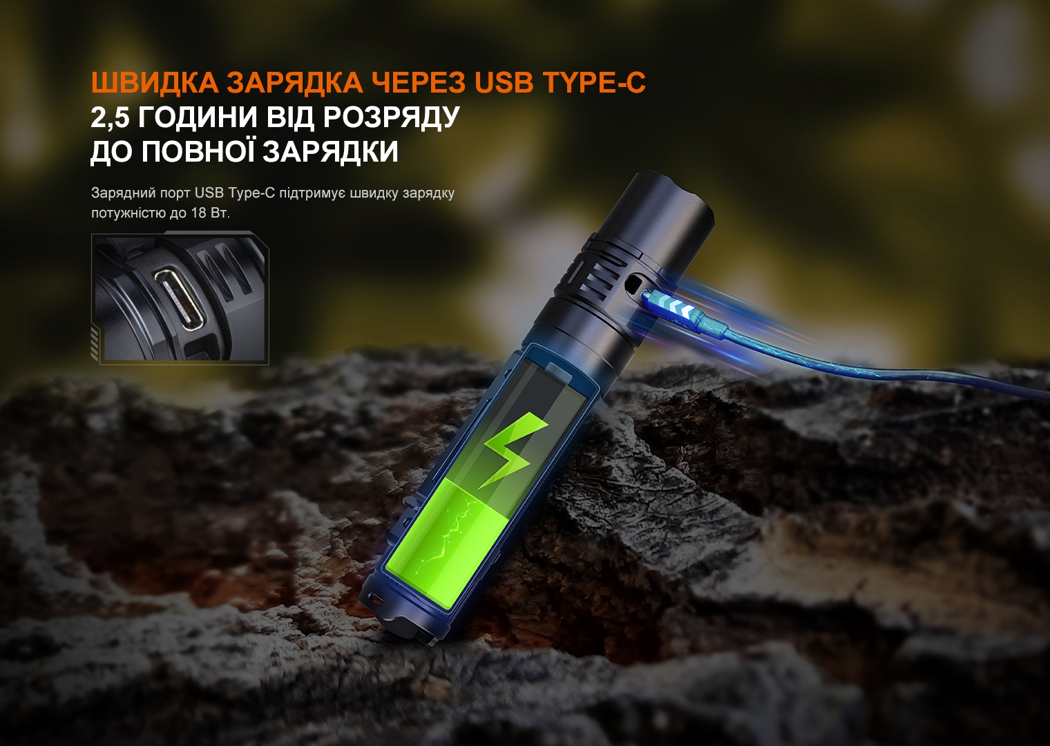 Ліхтар ручний Fenix PD36R V2.0 - фото 19