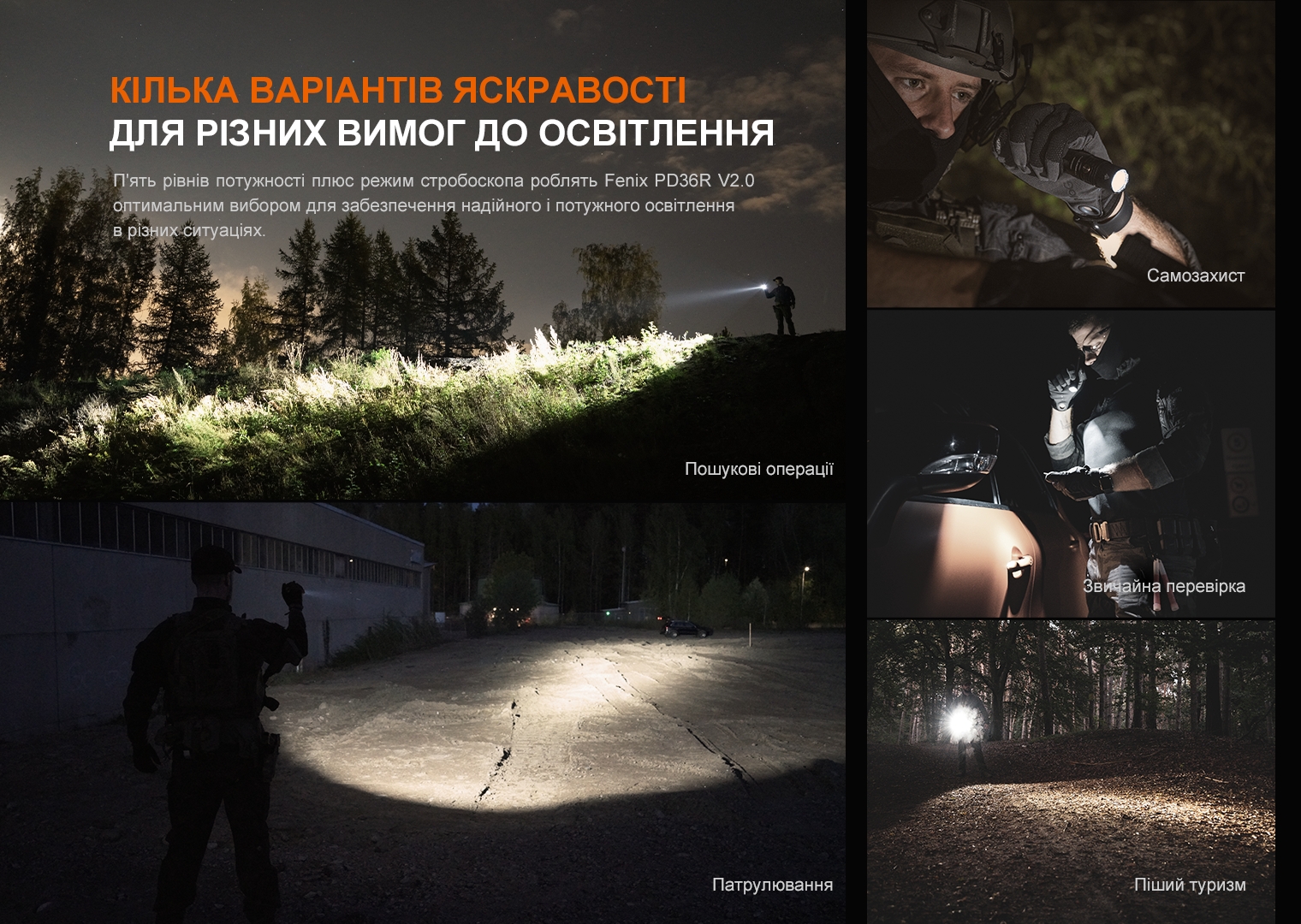 Ліхтар ручний Fenix PD36R V2.0 - фото 6