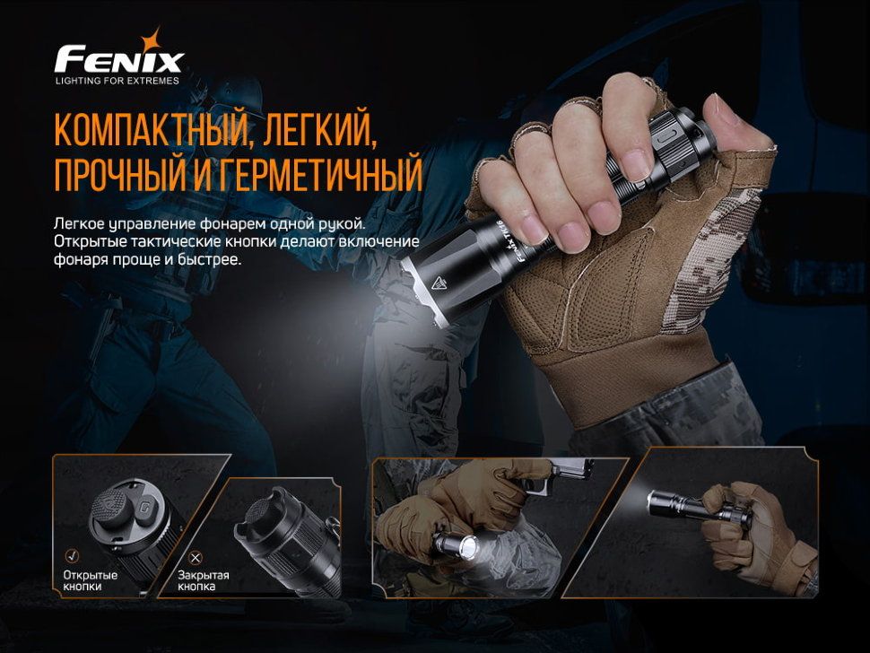 Ліхтар ручний Fenix TK16 V2.0, зелений - фото 12