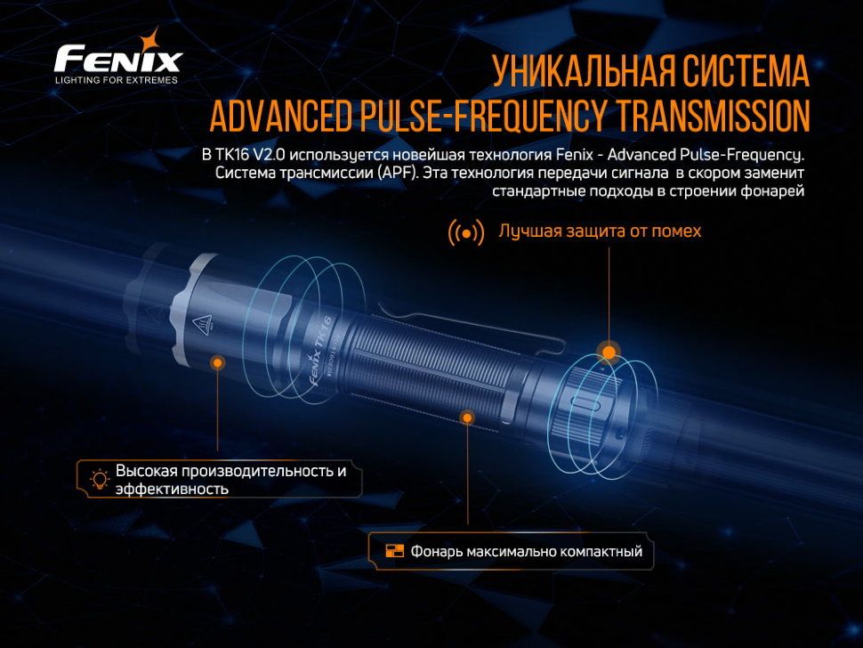 Ліхтар ручний Fenix TK16 V2.0, зелений - фото 11