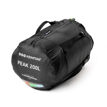 Фото Спальний мішок Кемпинг Peak 200R з капюшоном