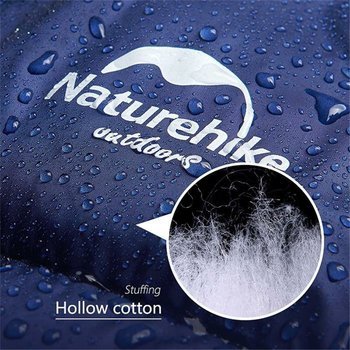 Фото Спальний мішок-пончо Naturehike NH18D010-P, Hollow cotton, бронзовий
