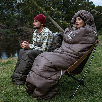 Фото Спальник з капюшоном Naturehike U350 NH20MSD07, (1°C), правий, зелений