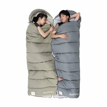 Фото Спальник з капюшоном Naturehike M400 NH20MSD02, (1°C), правий, зелений