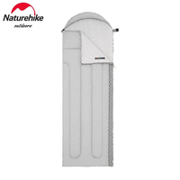 Спальник з капюшоном Naturehike L250 NH21MSD07, (9°C), лівий, сірий - фото 1
