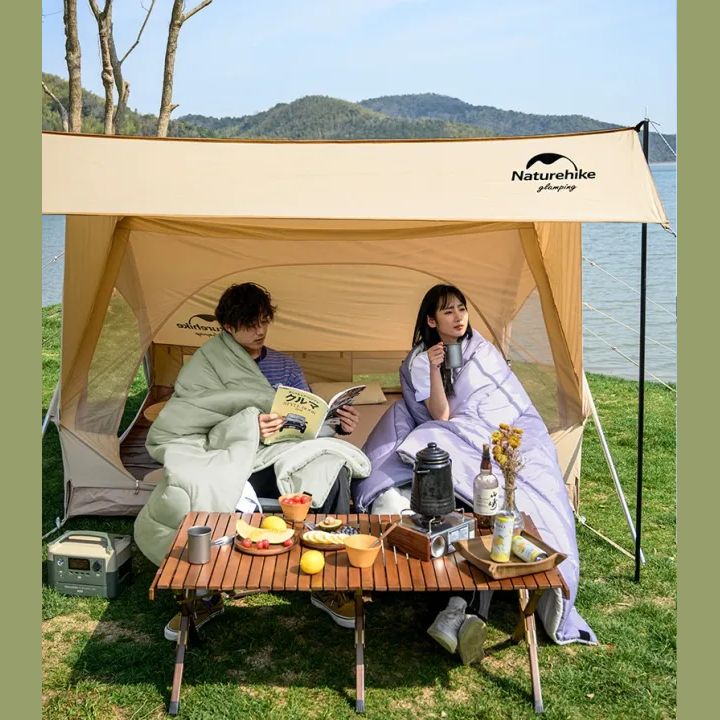 Спальник Naturehike H150 NH19S015-D, (18-25°C), p-р L, фіолетовий - фото 7