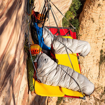 Фото Спальник з натуральним пухом Naturehike Snowbird NH20YD001, p-р L, коричневий 380 г