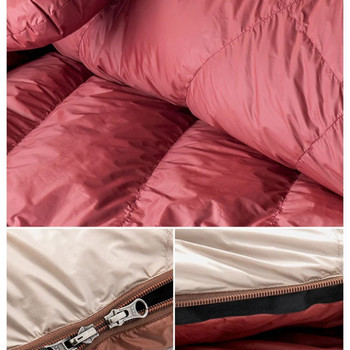 Фото Спальник з натуральним пухом Naturehike Snowbird NH20YD001, p-р L, коричневий 720 г