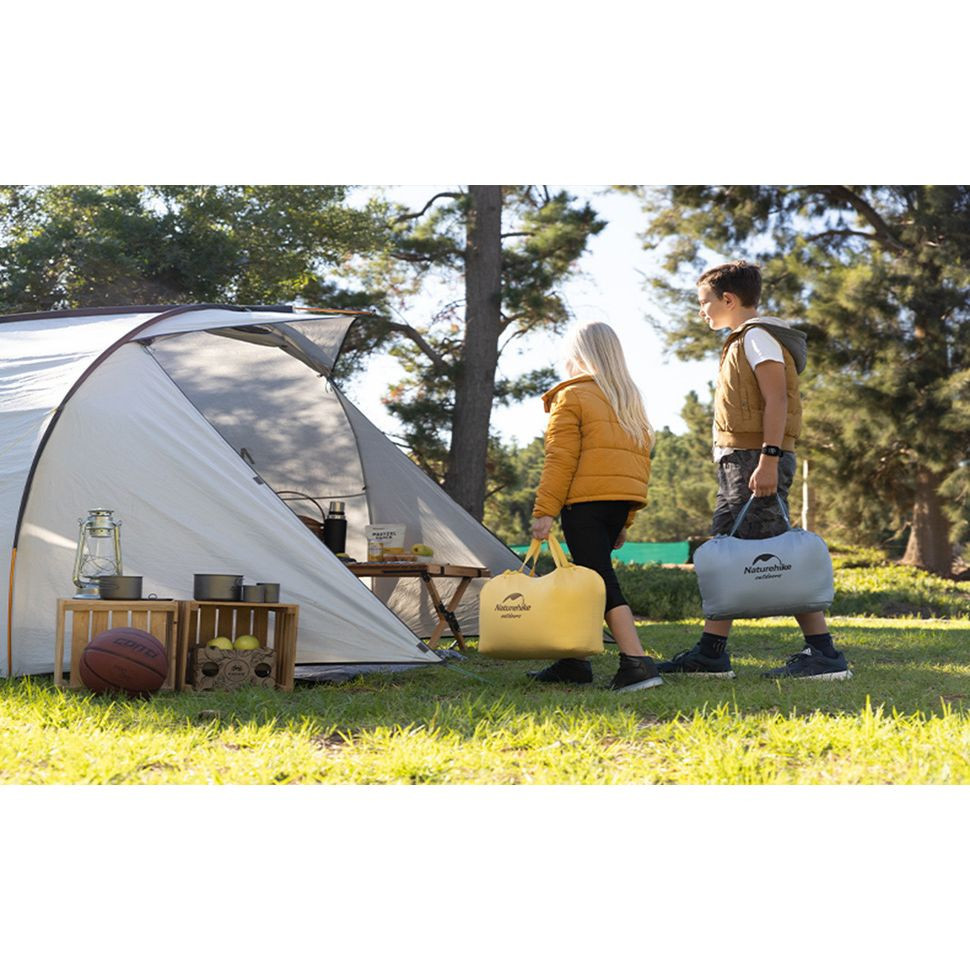 Спальник дитячий Naturehike С300 NH21MSD01, блакитний - фото 7