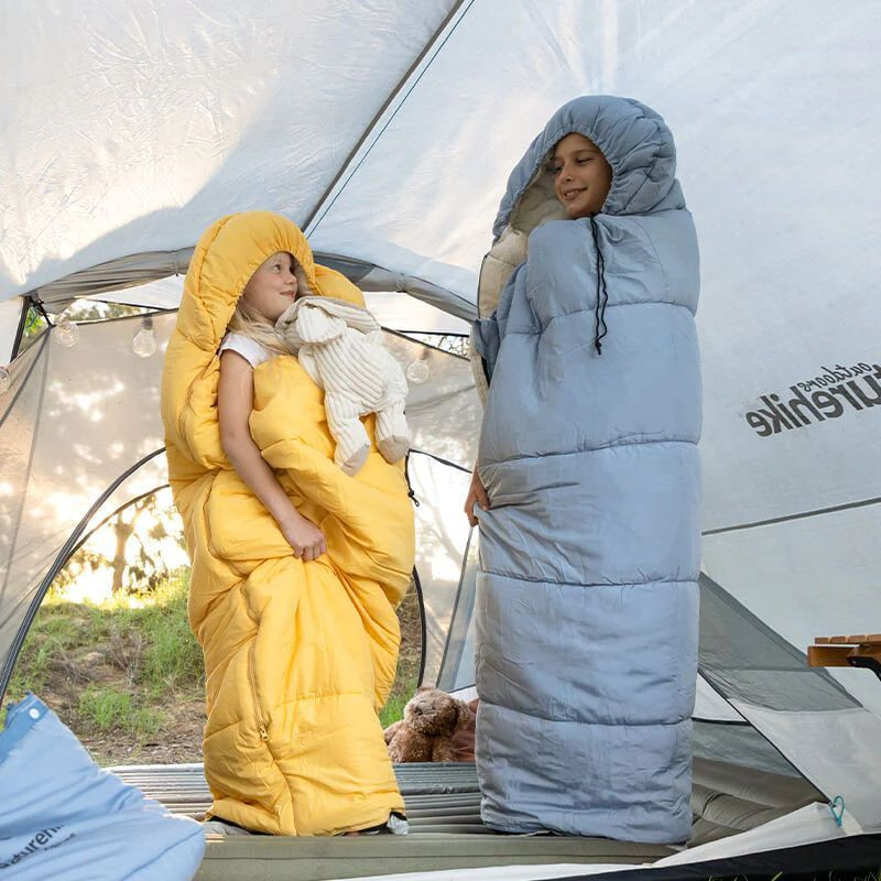 Спальник дитячий Naturehike С300 NH21MSD01, блакитний - фото 5