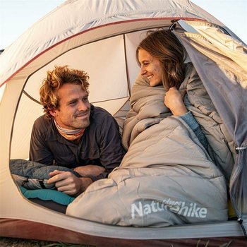 Фото Спальник з капюшоном Naturehike M400 NH20MSD02, (1°C), правий, зелений