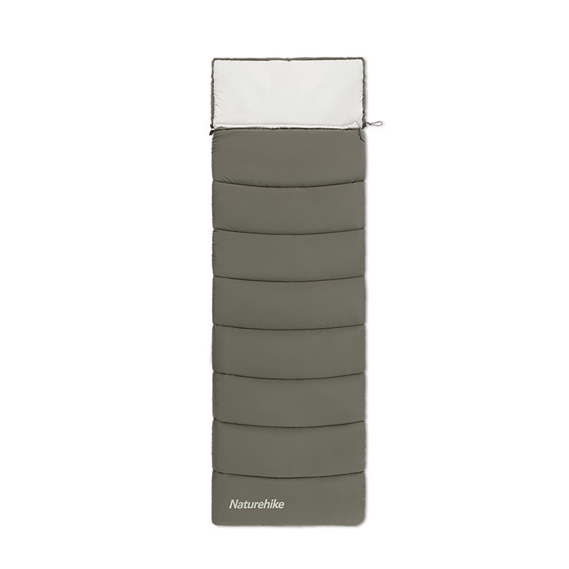 Спальний мішок Naturehike LD150 CNK2300SD016 лівий, темно-зелений - фото 1