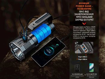 Фото Ліхтар ручний Fenix LR60R