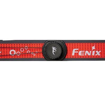 Фото Пов'язка на голову Fenix одинарна AFH-05, чорно-червона