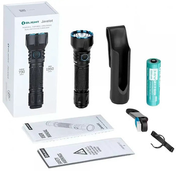 Фото Ліхтар Olight Javelot Matte Black 2370.43.59