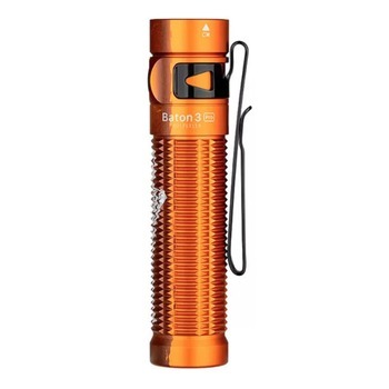 Фото Ліхтар Olight Baton 3 Pro Orange Skeleton 2370.45.80