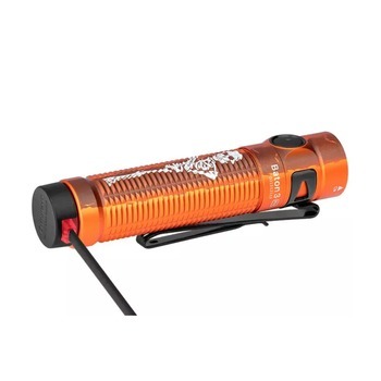 Фото Ліхтар Olight Baton 3 Pro Orange Skeleton 2370.45.80