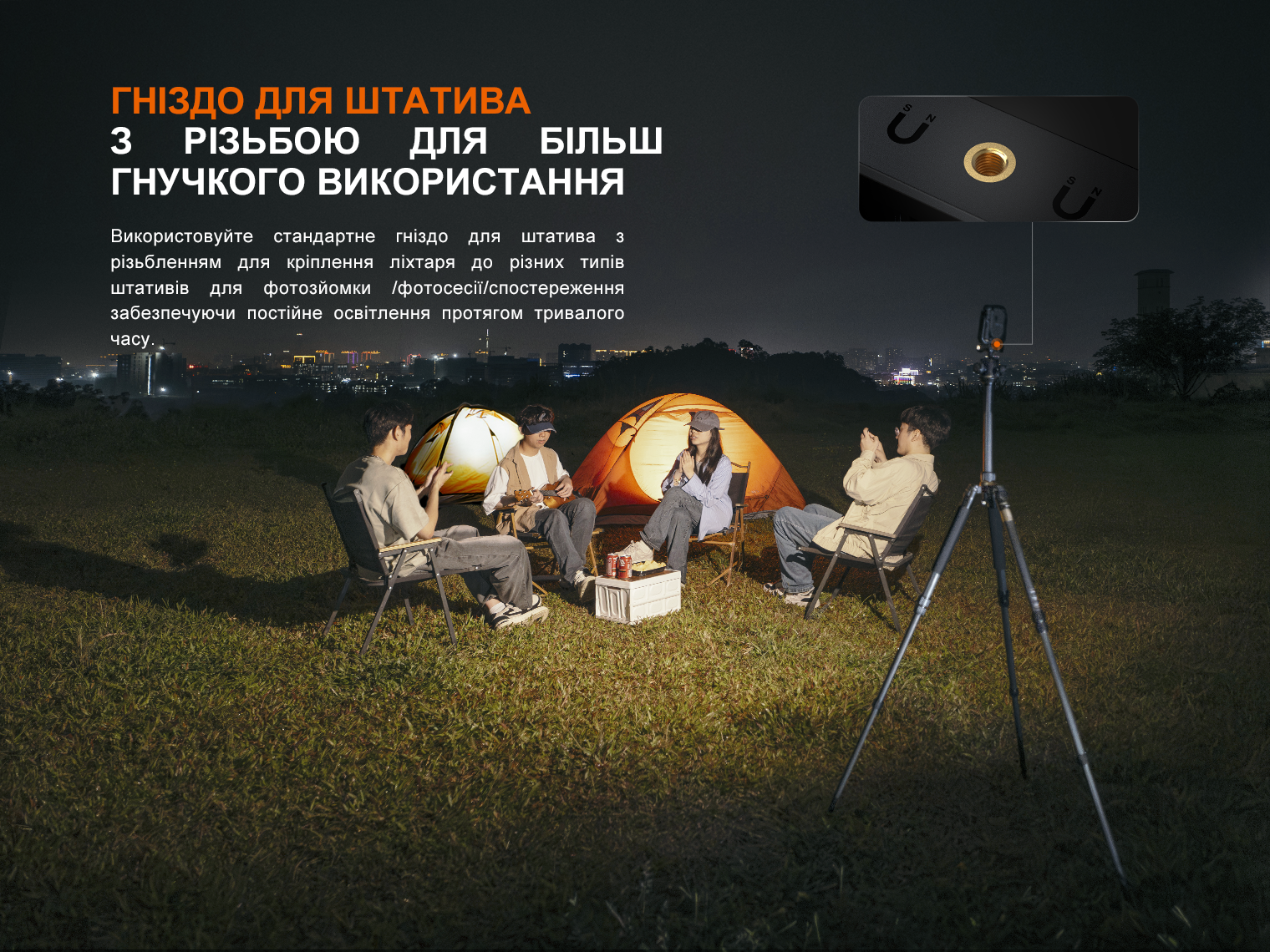 Ліхтар прожектор Fenix CL27R зелений (1600 Лм) CL27R-Green - фото 24