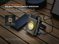 Ліхтар прожектор Fenix CL27R зелений (1600 Лм) CL27R-Green - фото 25