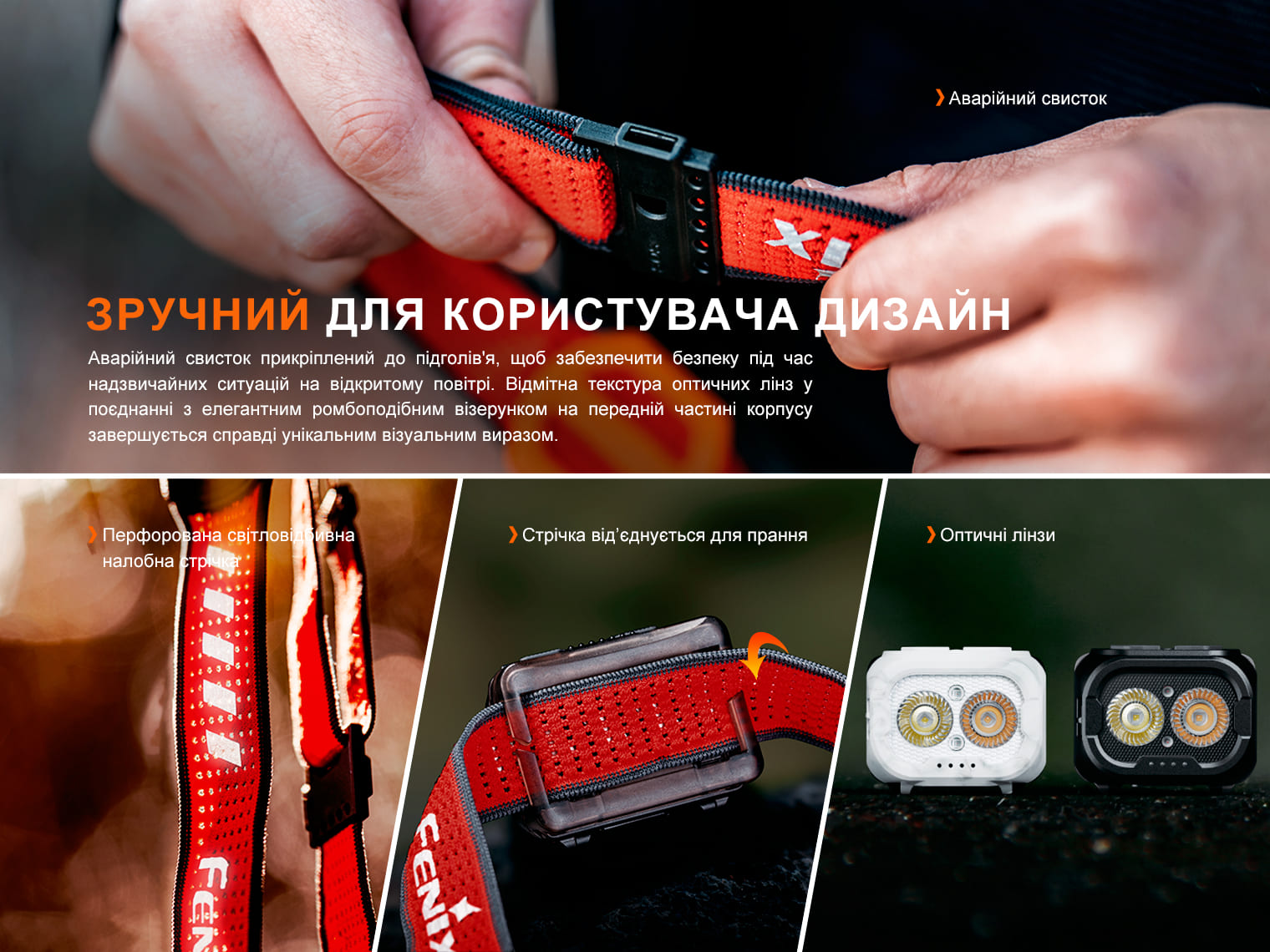 Ліхтар налобний Fenix HL18R-T V2.0 чорний (800 Лм) HL18RT20BL - фото 18