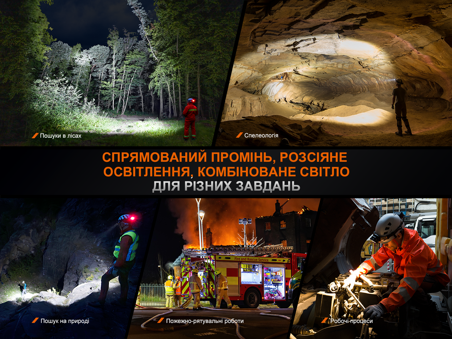 Ліхтар налобний Fenix HP35R 4000 Лм - фото 19