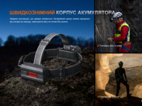 Ліхтар налобний Fenix HP35R 4000 Лм - фото 15
