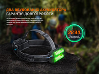 Ліхтар налобний Fenix HP35R SAR з вогнетривкою пов'язкою 4000 Лм - фото 14
