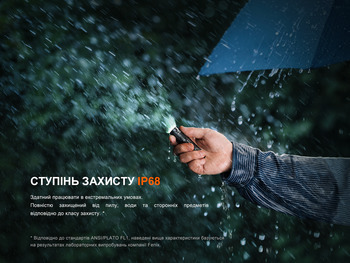 Фото Ліхтар ручний Fenix E12 V3.0 200 Лм